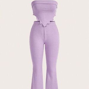 Purple Two Piece Set